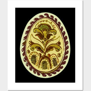 Ukrainian easter egg designe Posters and Art